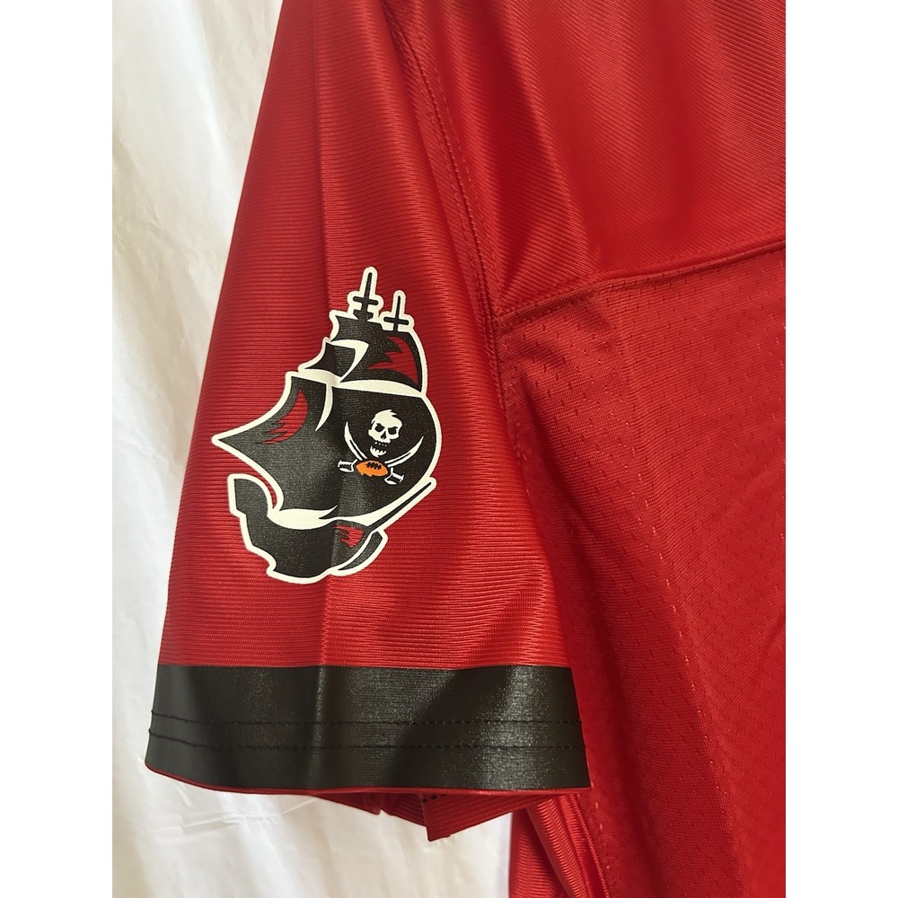 Tampa Bay Buccaneers NFL Pro Line Jersey Womens Small Red Blank Short Sleeve NWT